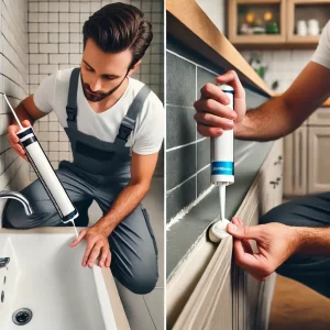 caulking for Bathrooms and Kitchens