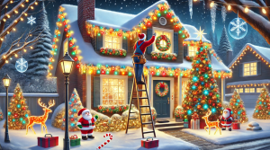 Christmas Lighting Installation